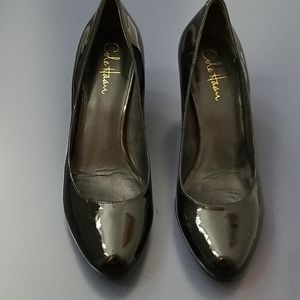 Cole Hann Nike Air Black Patent leather pumps